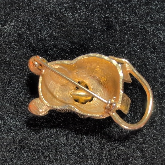 DeNicola Vintage Gold Tone Mouse Broach - Picture 2 of 5